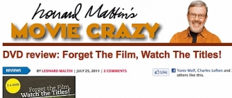 Leonard Maltin reviews Watch the Titles DVD