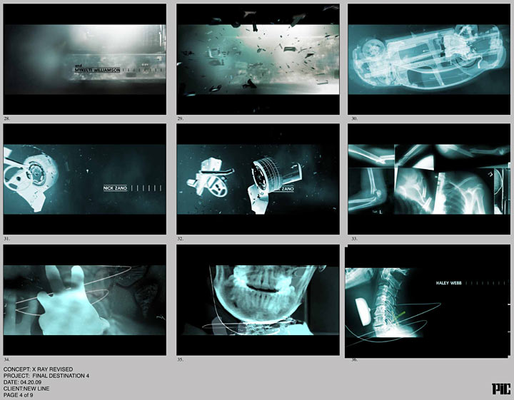 The Final Destination - PIC Storyboard The Final Destination - PIC Storyboard