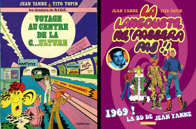 Jean Yanne & Tito Topin comics Jean Yanne & Tito Topin comics