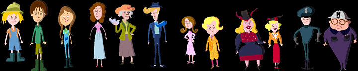 Nanny McPhee and the Big Bang - Characters Nanny McPhee and the Big Bang