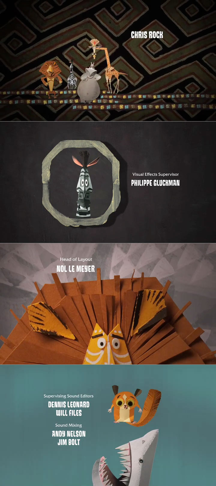 Madagascar Escape 2 Africa title sequence Watch the Titles