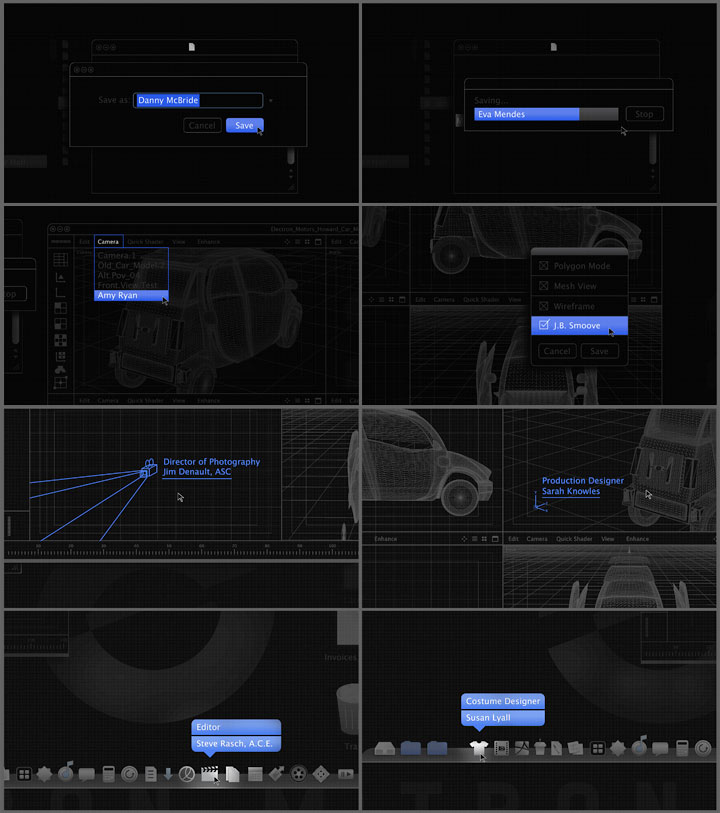 Clear History title sequence, post pitch storyboard