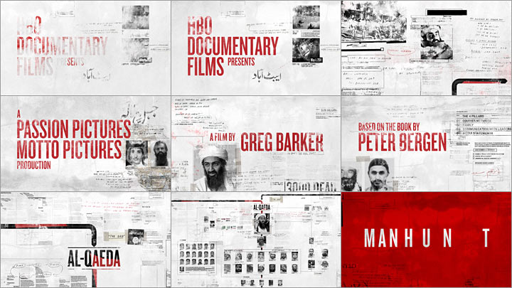 Manhunt, title sequence by Manija Emran