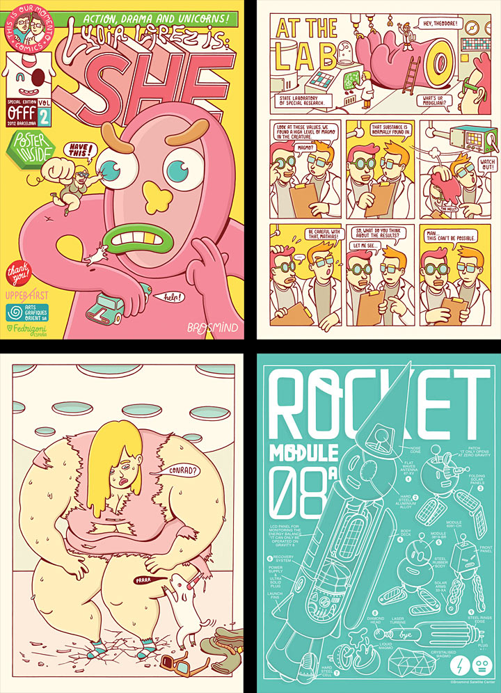 OFFF Barcelona 2012 titles, SHE comic book