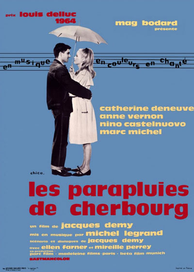 Les Parapluies de Cherbourg (poster)