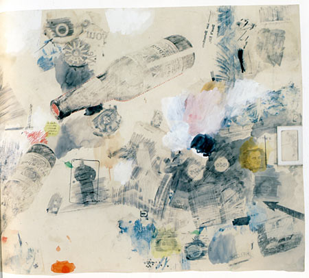 Rauschenberg transfer drawing