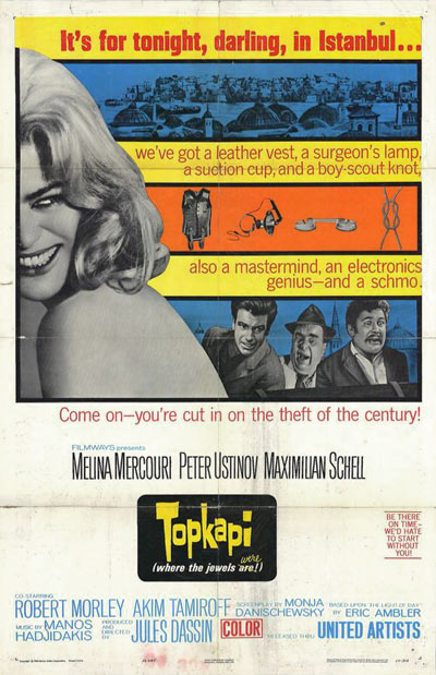 Topkapi (English poster)